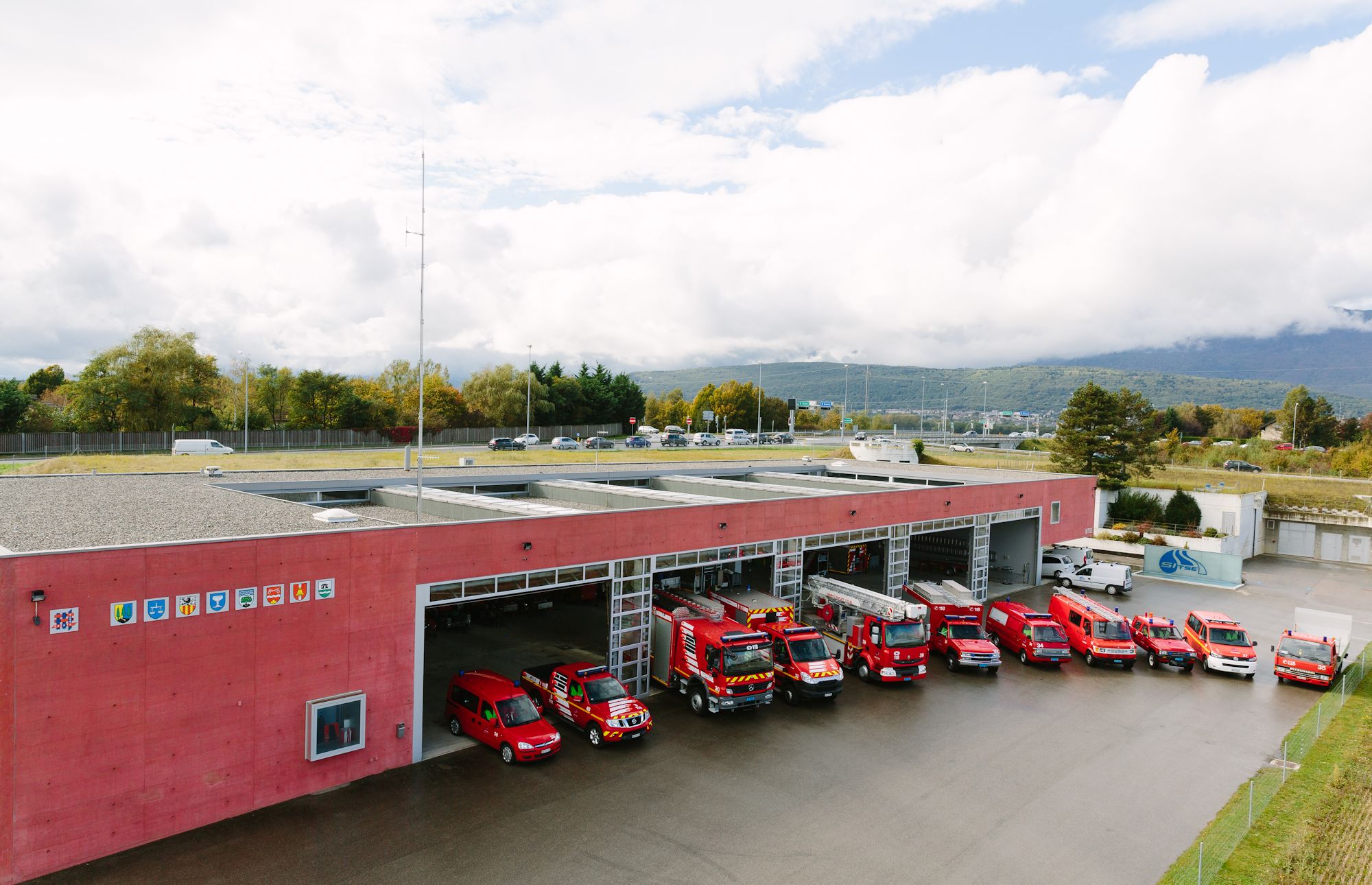 Caserne des pompiers de Founex Terre Sainte Ingénieurs Civils